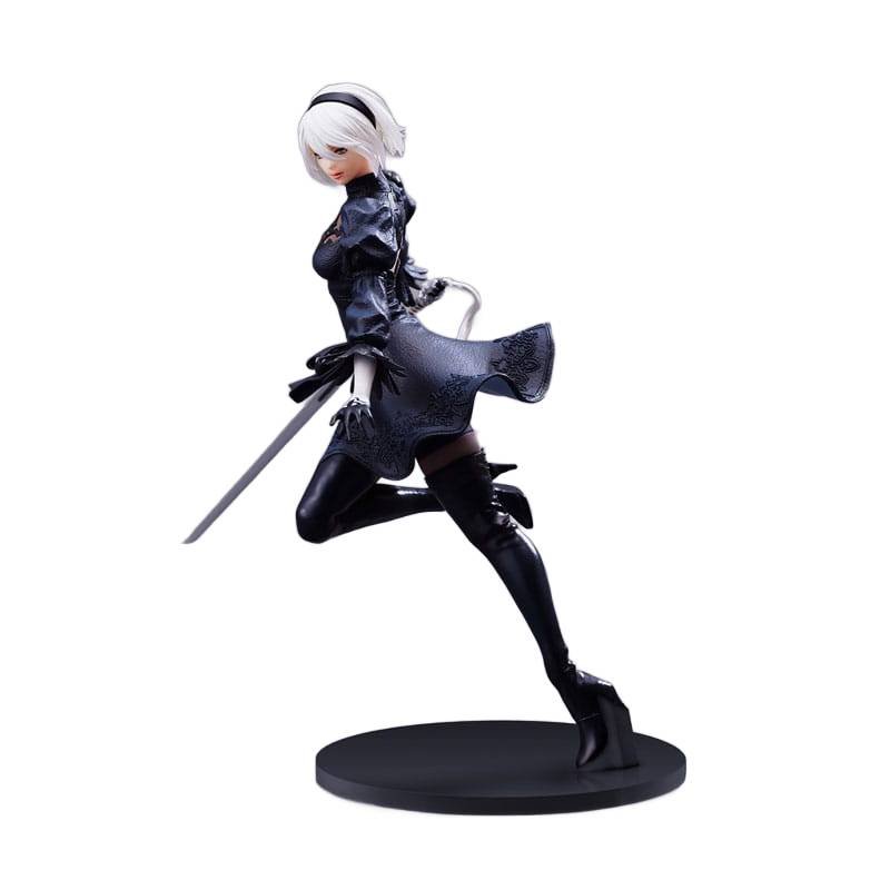 figurka nier:automata form-ism pvc yorha android 2b (yorha no.2 type b) no goggles ver. 18 cm statuetka