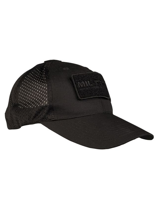 czapka BASEBALL CAP NETZ SCHWARZ