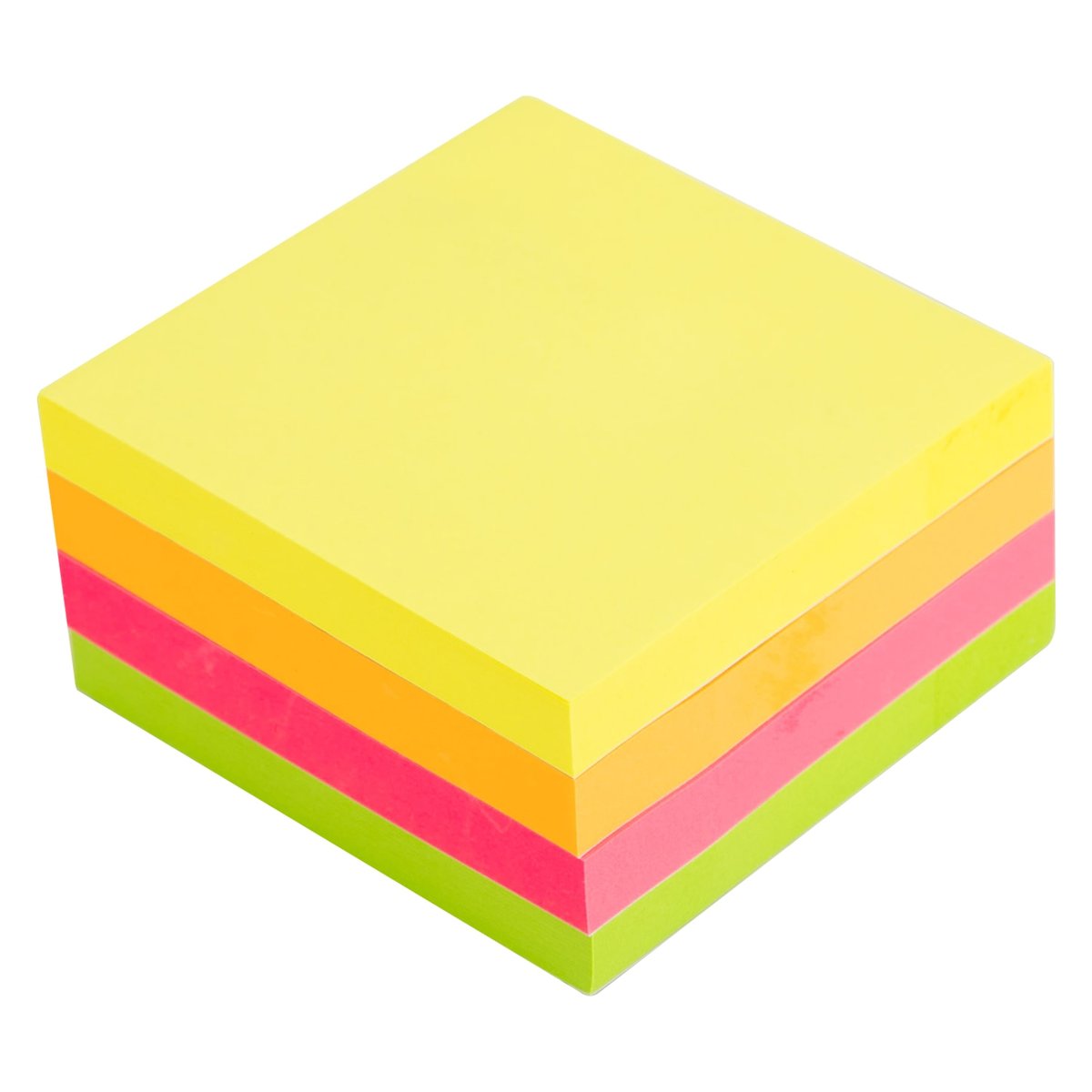 Karteczki samoprzylepne notes blok karteczek Deli 76mm x 76mm 400 sztuk kolorowy