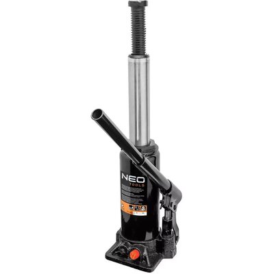 Podnośnik słupkowy hydrauliczny butelkowy lewarek 5 t, NEO TOOLS 10-452