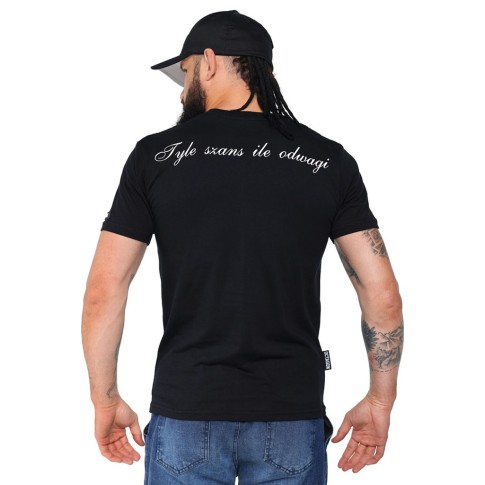 Octagon T-Shirt Koszulka Tyle Szans Ile Odwagi Black