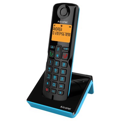 ALCATEL S280 Czarno-niebieski