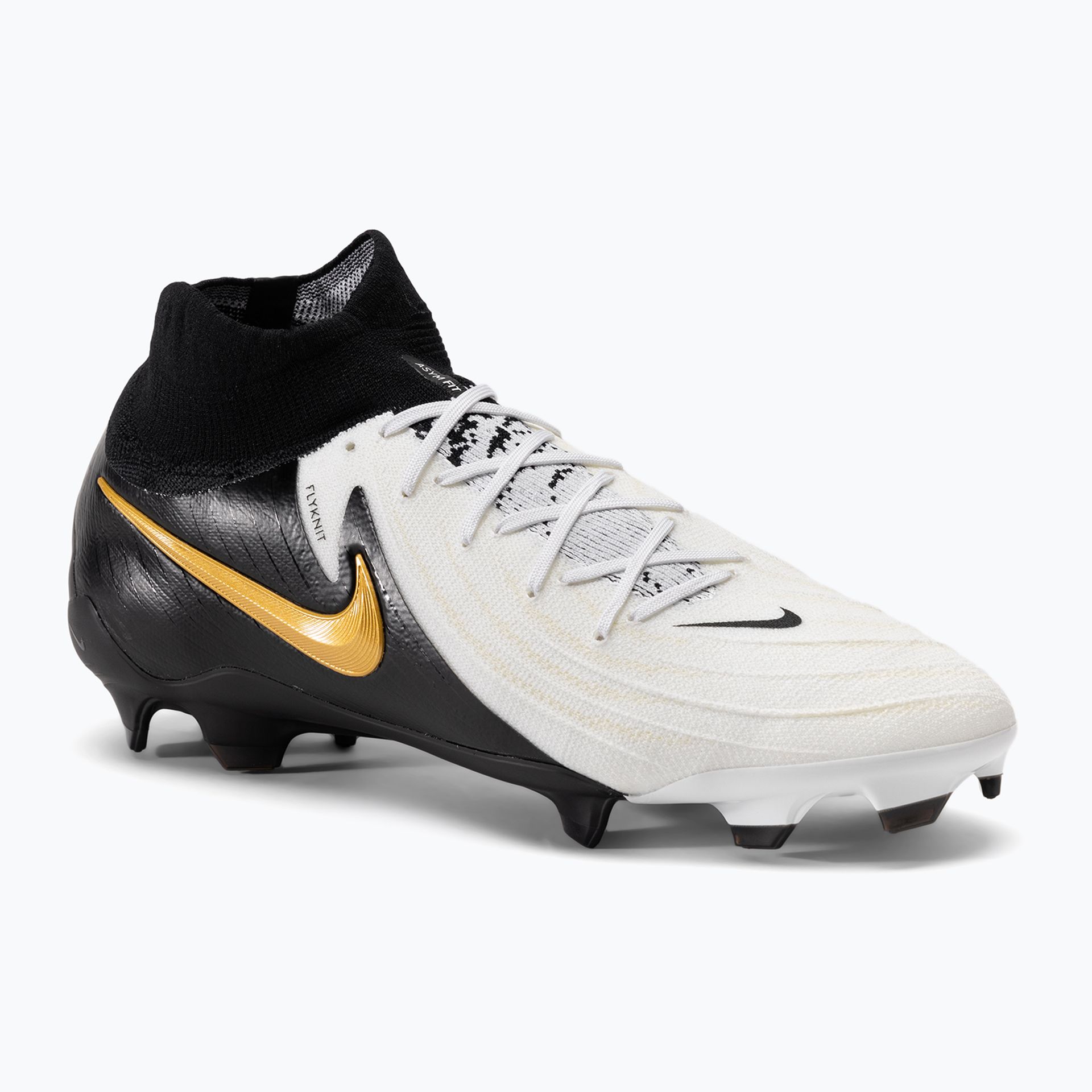 Buty piłkarskie męskie Nike Phantom Luna II Pro FG white/metallic gold coin/black WYSYŁKA W 24H 30 DNI NA ZWROT