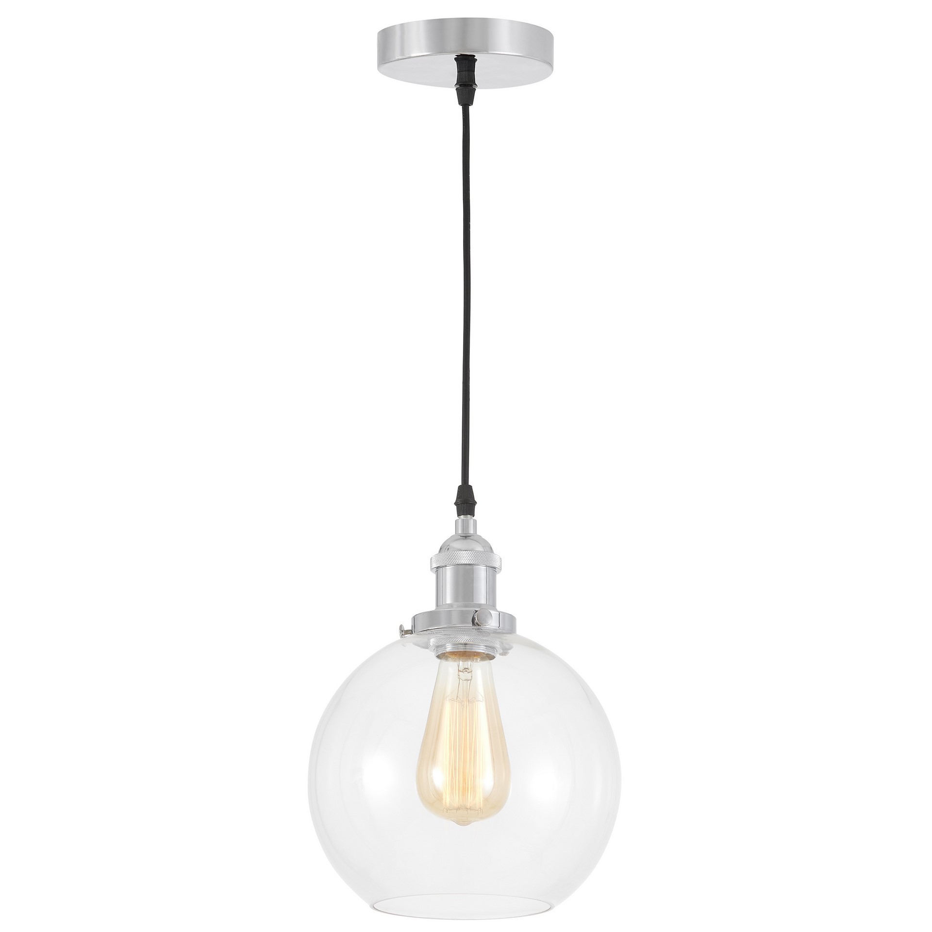 LAMPA WISZĄCA LOFT CHROMOWANA NAVARRO W1