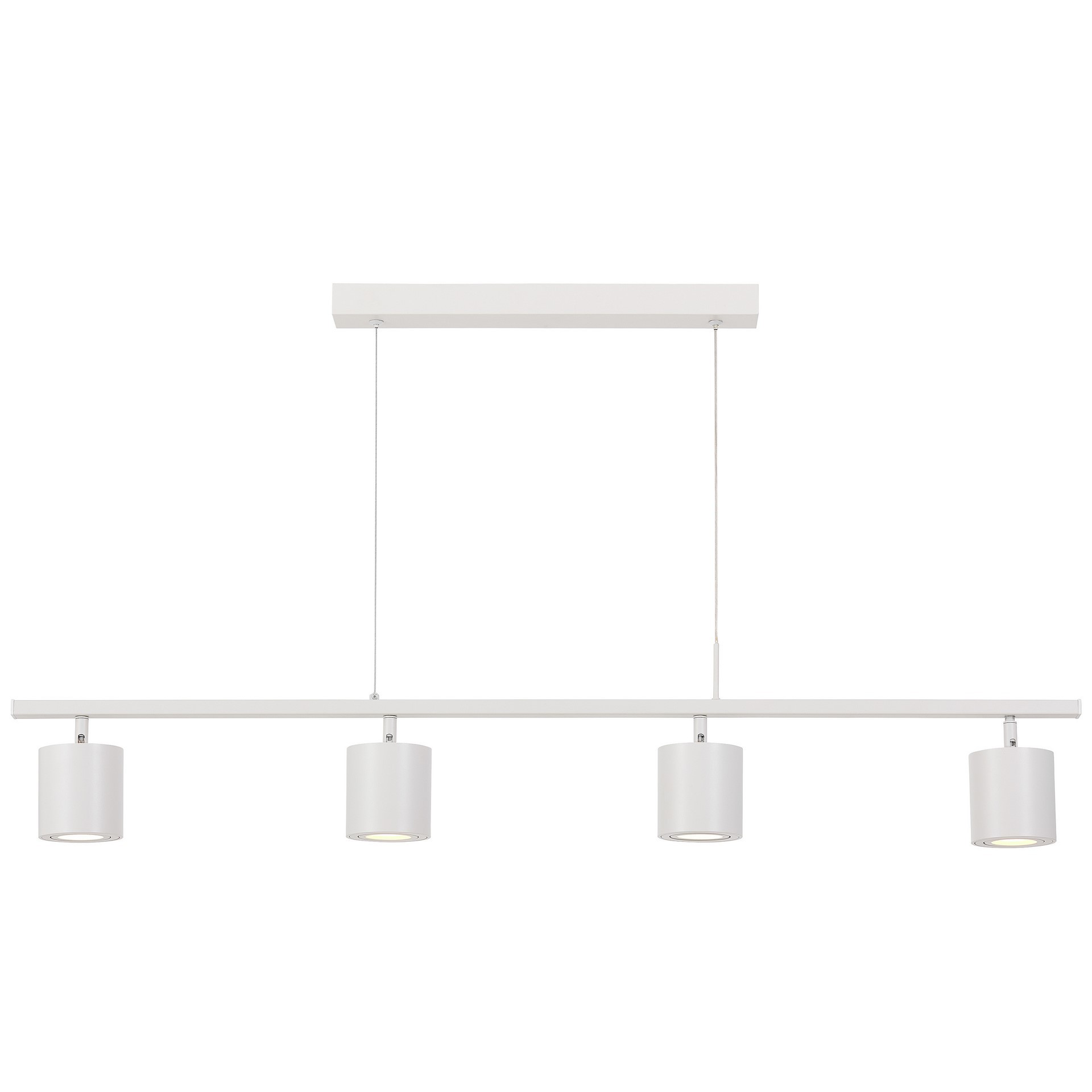 NOWOCZESNA LAMPA WISZĄCA BIAŁA BOLT W4