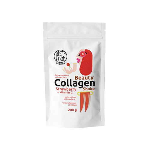 DIET FOOD - Beauty Collagen Shake - 200g - Strawberry