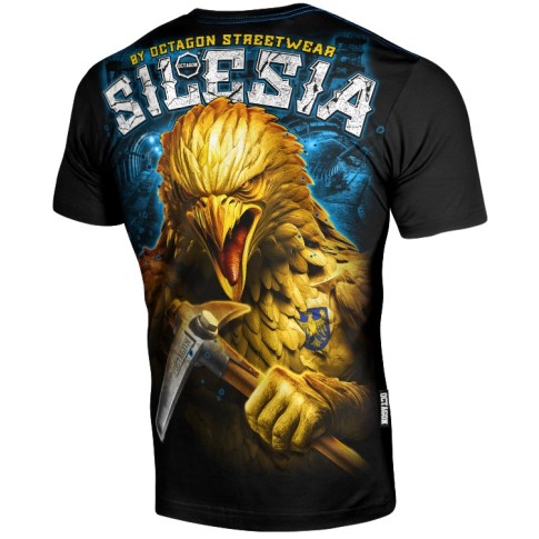 Octagon T-Shirt Koszulka Silesia Orzeł Limited Edition Black