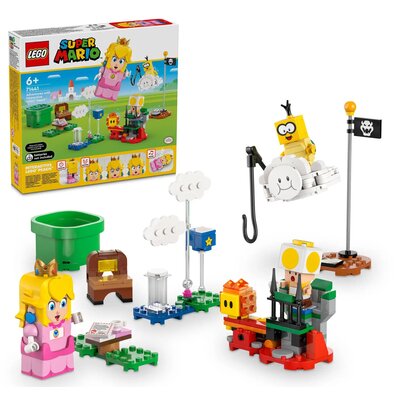 LEGO 71439 Super Mario Przygody z interaktywną figurką LEGO Peach