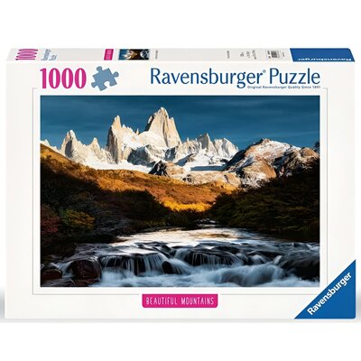 Puzzle RAVENSBURGER Góry Tęczowe (1000 elementów)