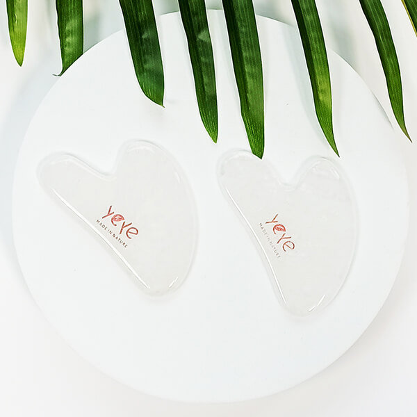 Kamień Gua Sha do masaży i relaksu – naturalny kryształ Yeye