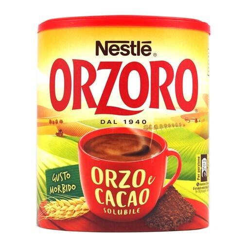 Nestle Orzoro Orzo e Cacao - rozpuszczalna kawa jęczmienna z dodatkiem kakao 180g