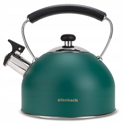 Nowoczesny czajnik imbryk z automat. gwizdkiem 2,2L