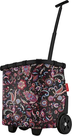 Koszyk na kółkach Carrycruiser Paisley Black