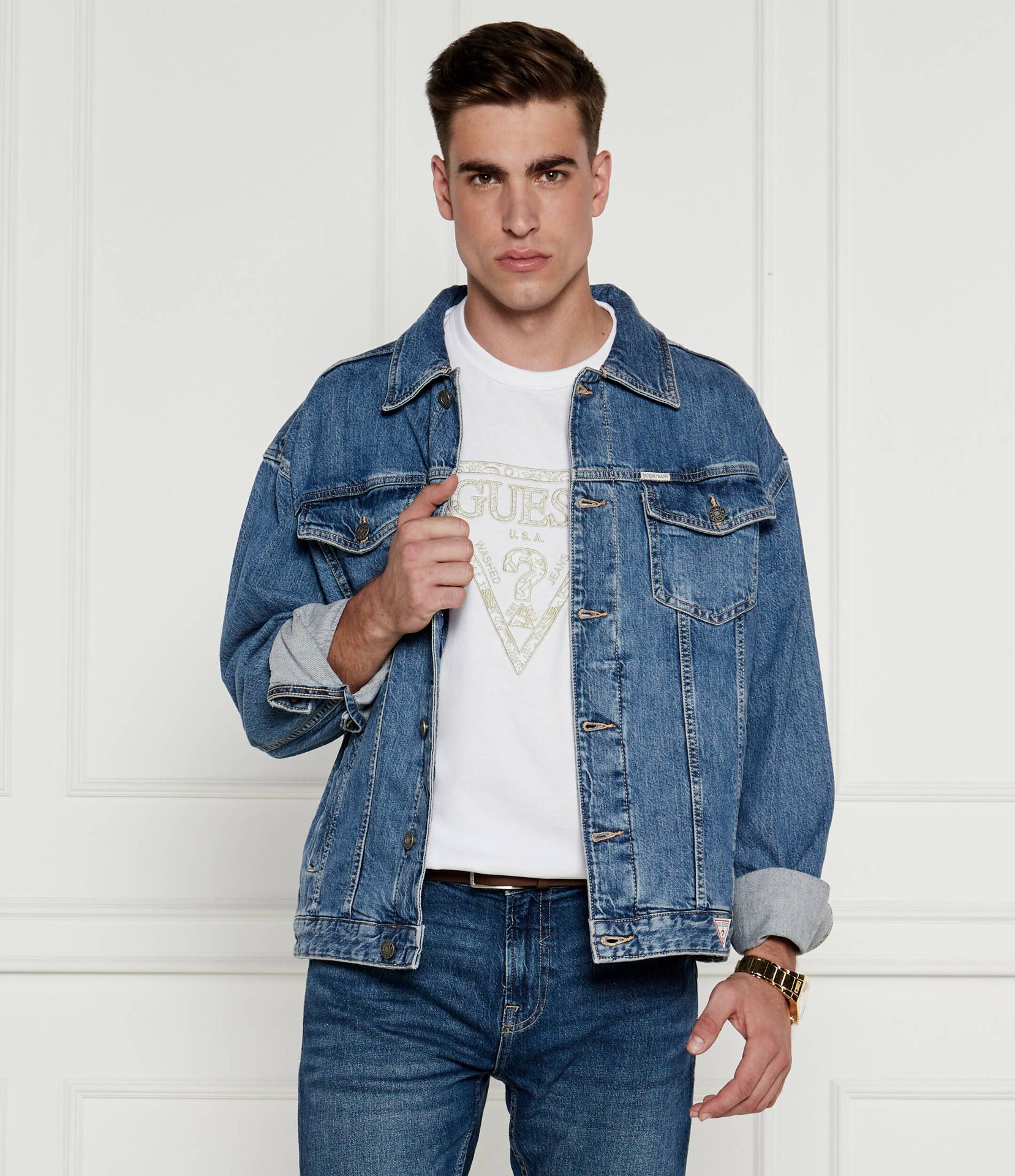 Guess Jeans Kurtka jeansowa Regular Fit