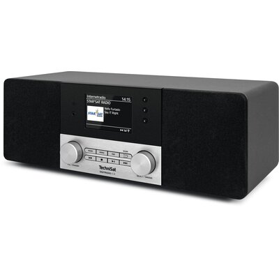 TechniSat DigitRadio 4 IR Radio FM DAB+Czarno-srebrny