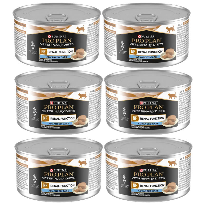 PRO PLAN Veterinary Diets NF Renal Function Mus dla kota 6x195g