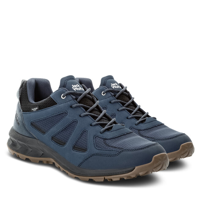 Trekkingi Jack Wolfskin Woodland 2 Texapore Low M 4051271 Granatowy