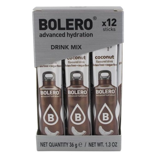 Bolero Box Sticks Coconut 3G (12Szt.)
