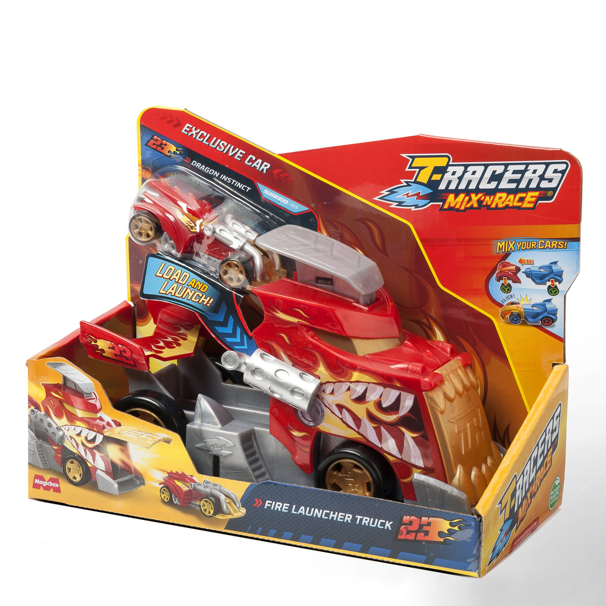 T-Racers S - Playset 1x6 Fire Launcher Truck (V.0)