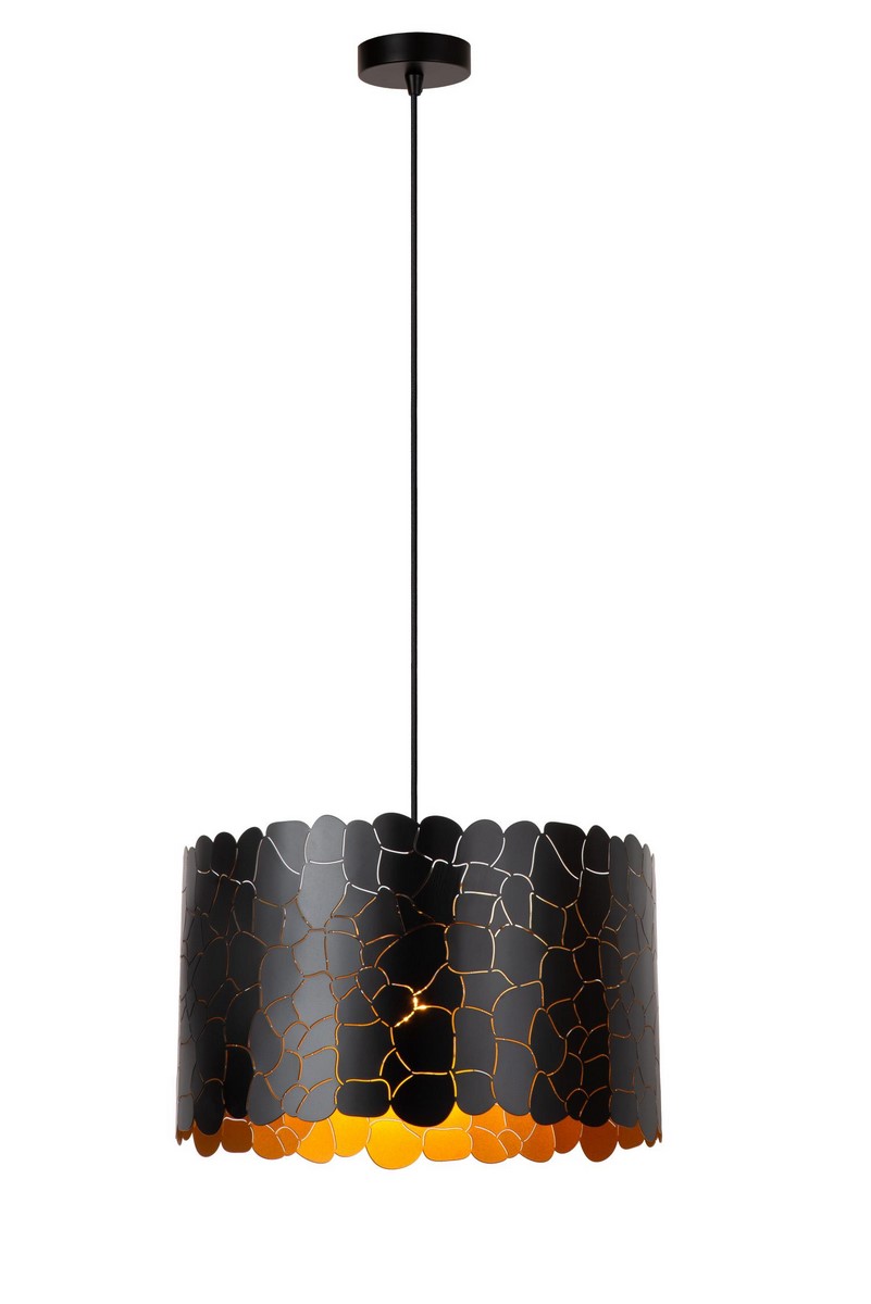 Almelo lampa wisząca czarna 21434/40/30 Lucide