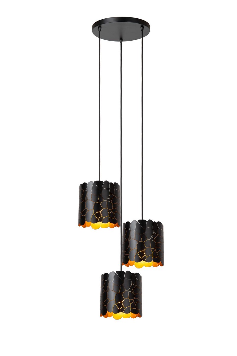 Almelo lampa wisząca czarna 21434/13/30 Lucide