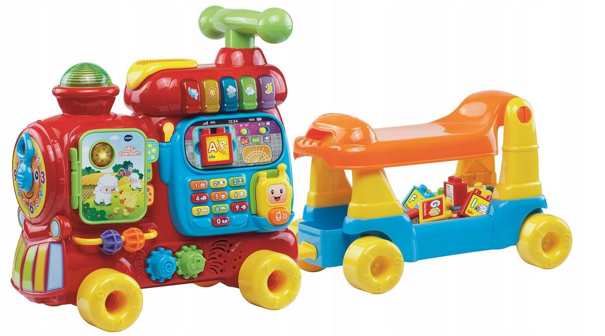 WERSJA NIEMIECKA CIUCHCIA INTERAKTYWNA VTECH POCIĄG