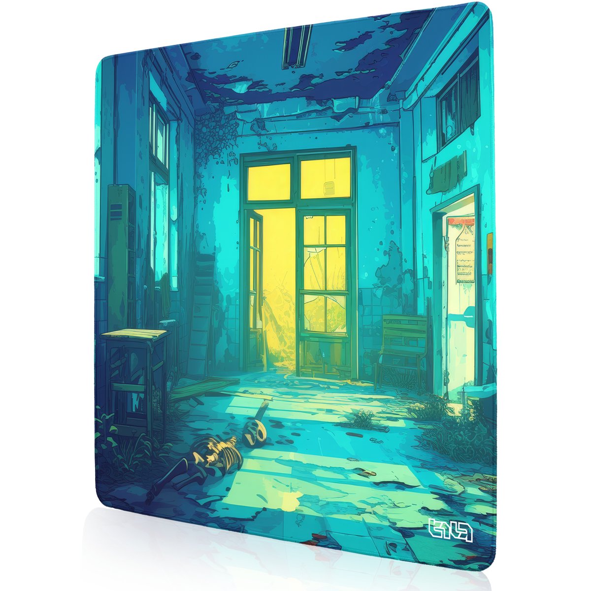 PODKŁADKA POD MYSZ GAMINGOWA Radioactive World 50x50 TILT Wodoodporna