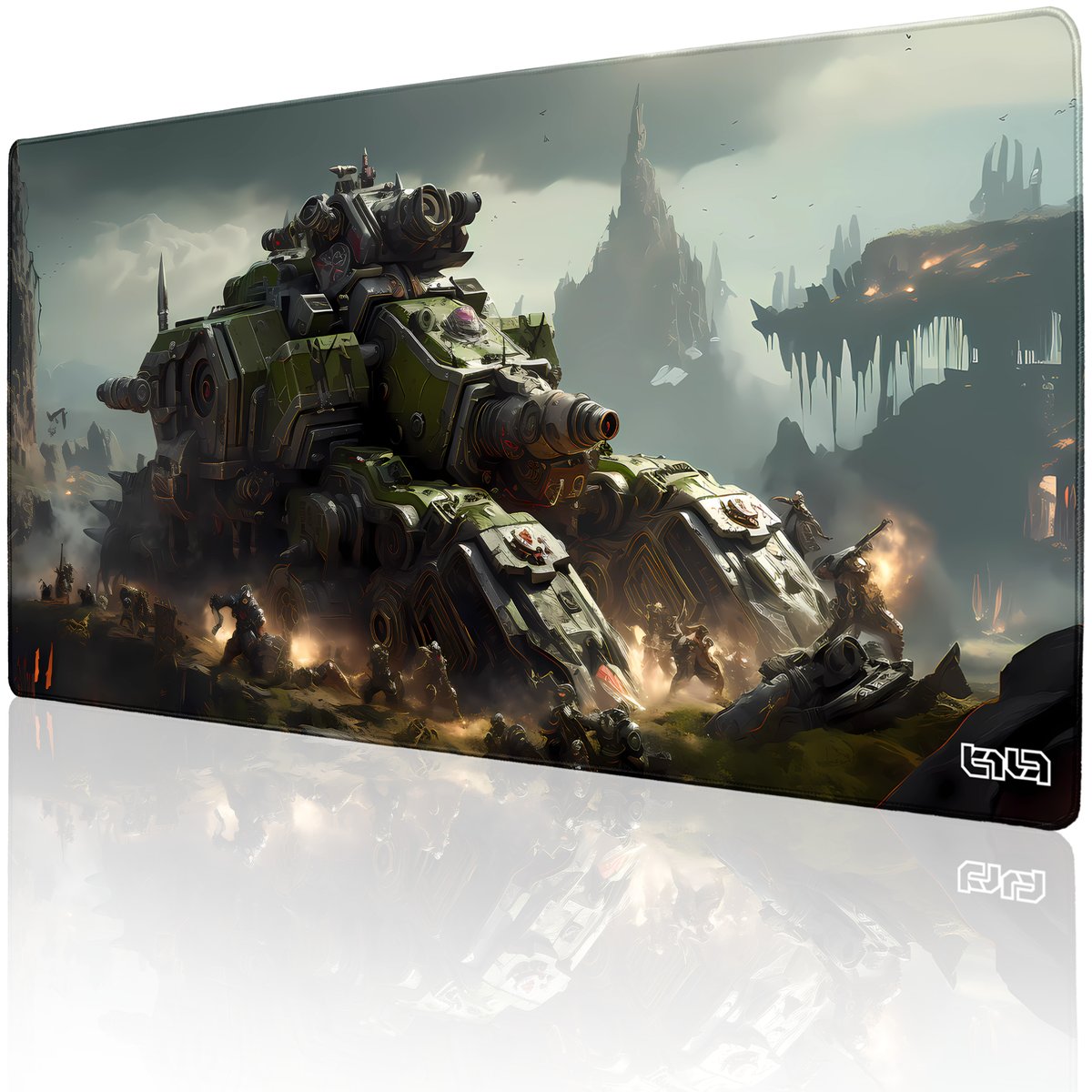 PODKŁADKA POD KLAWIATURĘ Orkowy Walec Bojowy 100x50 TILT Wytrzymała