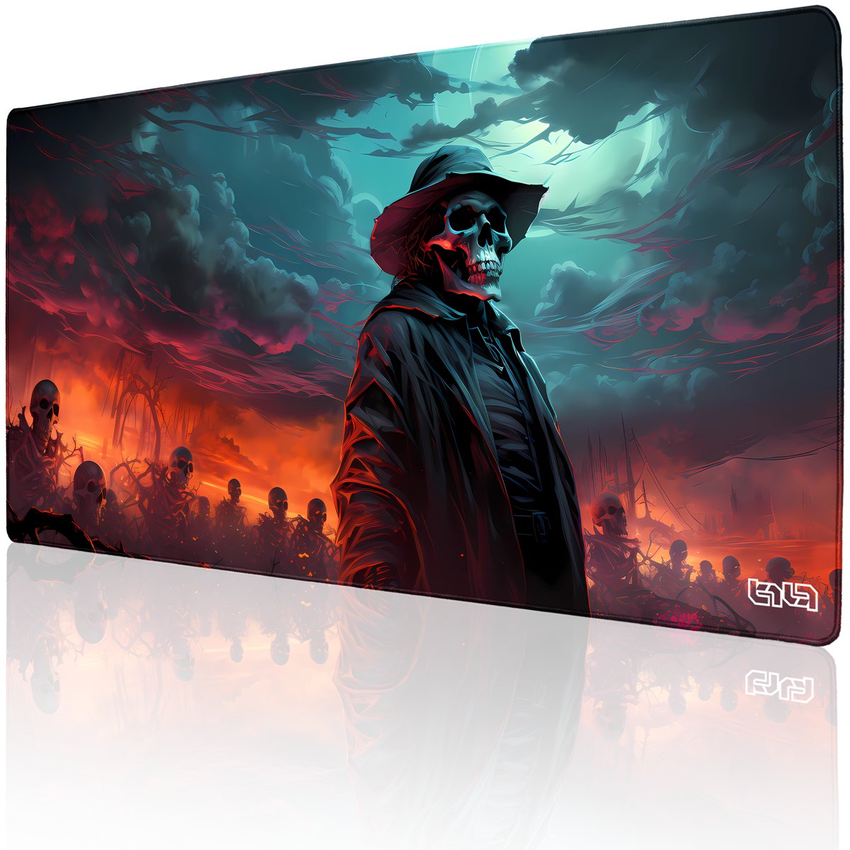 PODKŁADKA GAMINGOWA Nekromancja 100x50 TILT Wytrzymała Gamingowa XXL