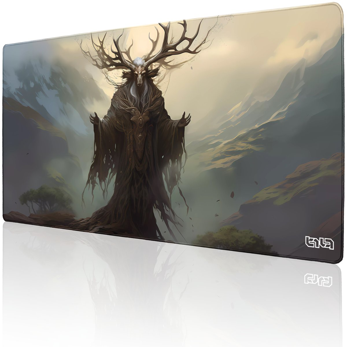 PODKŁADKA POD MYSZKĘ XXL Majestatyczny Druid 100x50 TILT Prezent XXL Duża