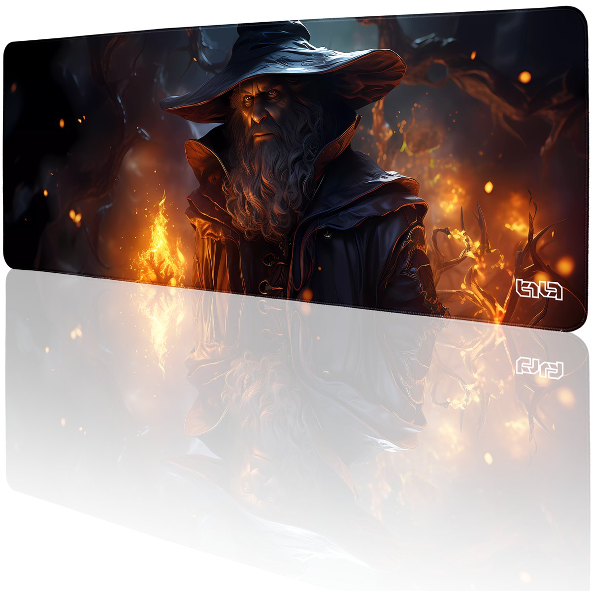 PODKŁADKA POD MYSZKĘ XXL Ognisty Mag 80x30 TILT Dla gracza XXL XL Prezent