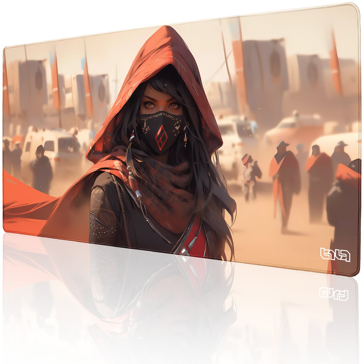 PODKŁADKA POD MYSZ GAMINGOWA Zabójcze Kredo 100x50 TILT Na biurko XXL