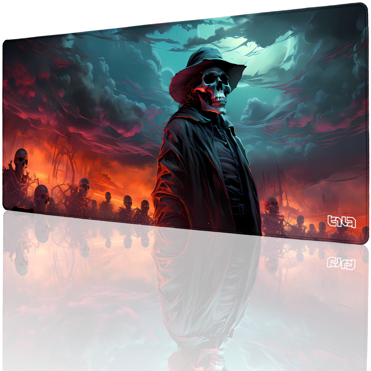 PODKŁADKA POD KLAWIATURĘ Nekromancja 90x40 TILT Antypoślizgowa Gamingowa