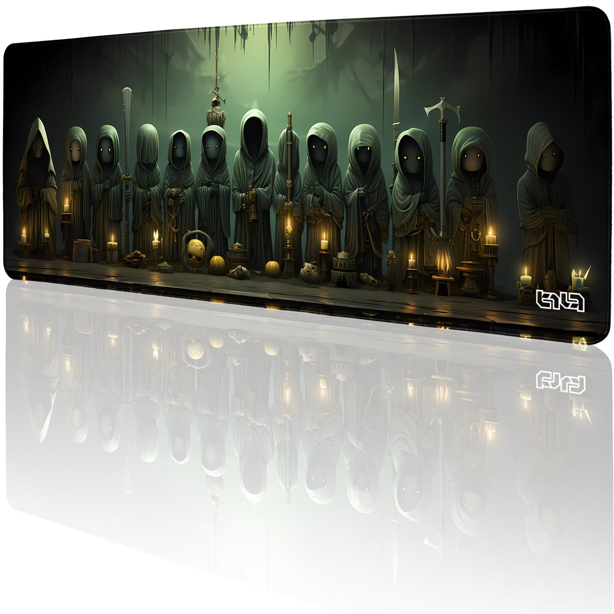 DUŻA PODKŁADKA POD MYSZKĘ Okultyści 80x30 TILT Wodoodporna Gamingowa