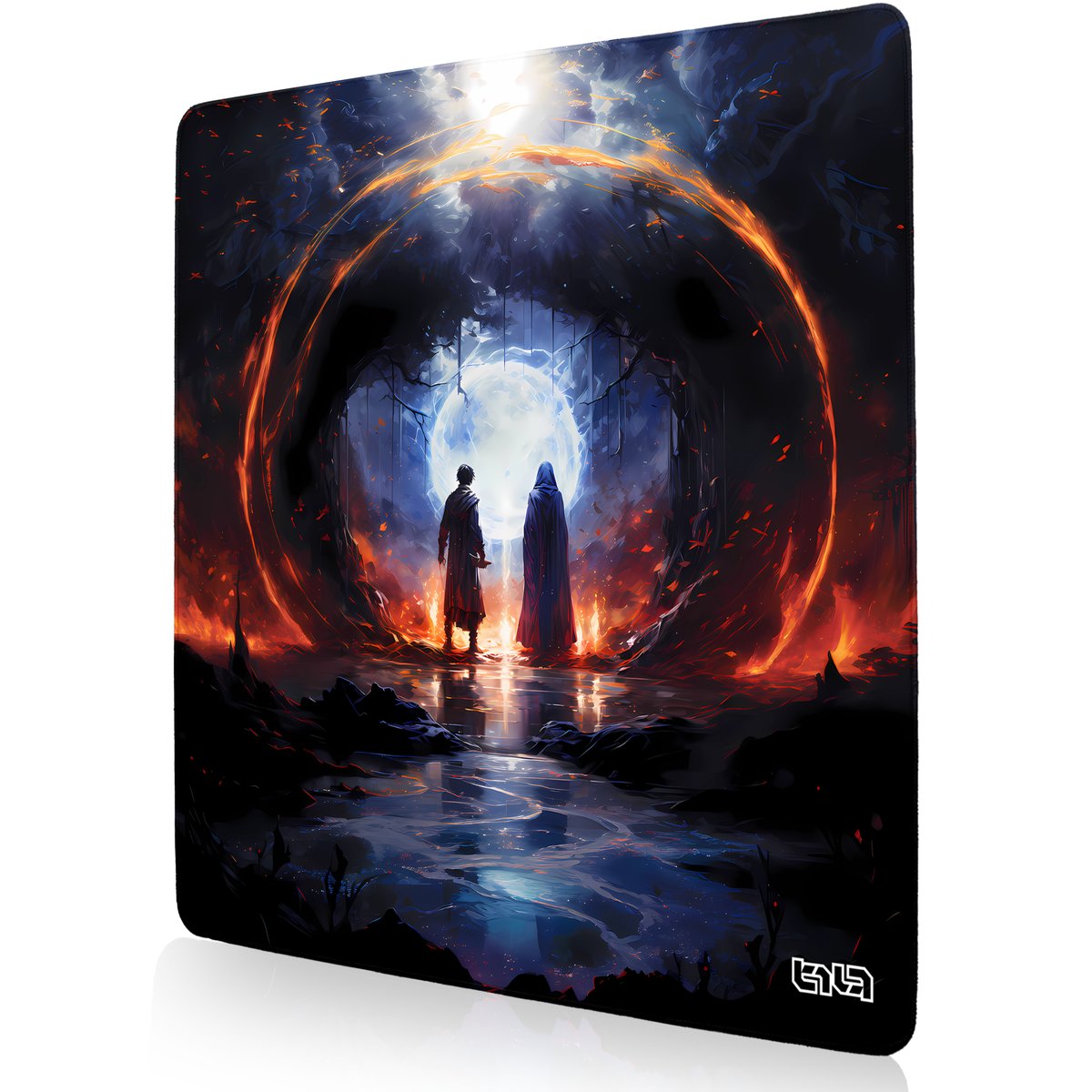 PODKŁADKA GAMINGOWA Portal Osnowy 50x50 TILT Wytrzymała XL Na biurko Duża