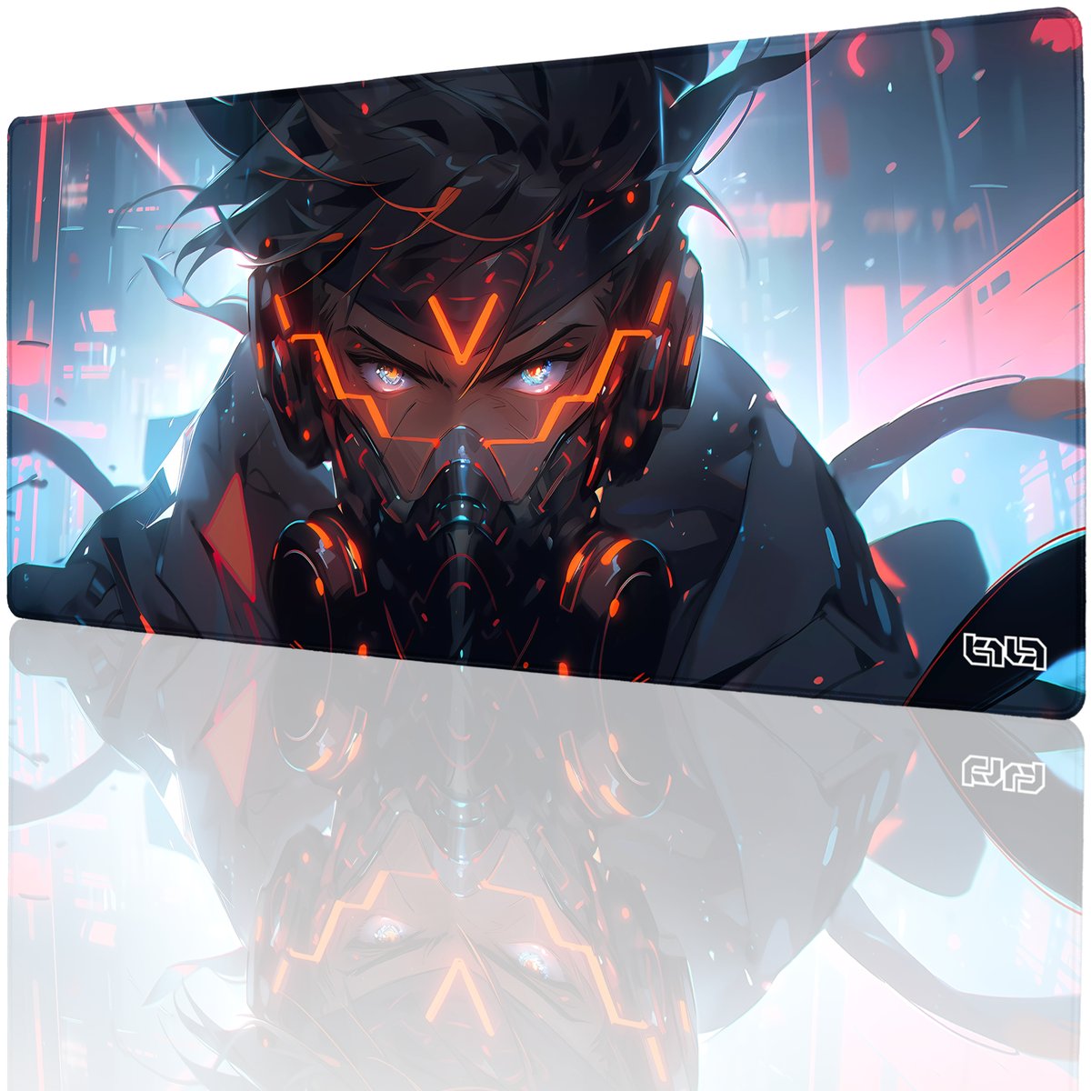 PODKŁADKA POD MYSZ GAMINGOWA Futuristic Eyes 90x40 TILT Gamingowa