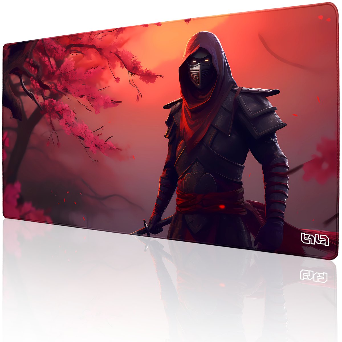 PODKŁADKA POD MYSZ GAMINGOWA Czerwony Zabójca 100x50 TILT Wodoodporna