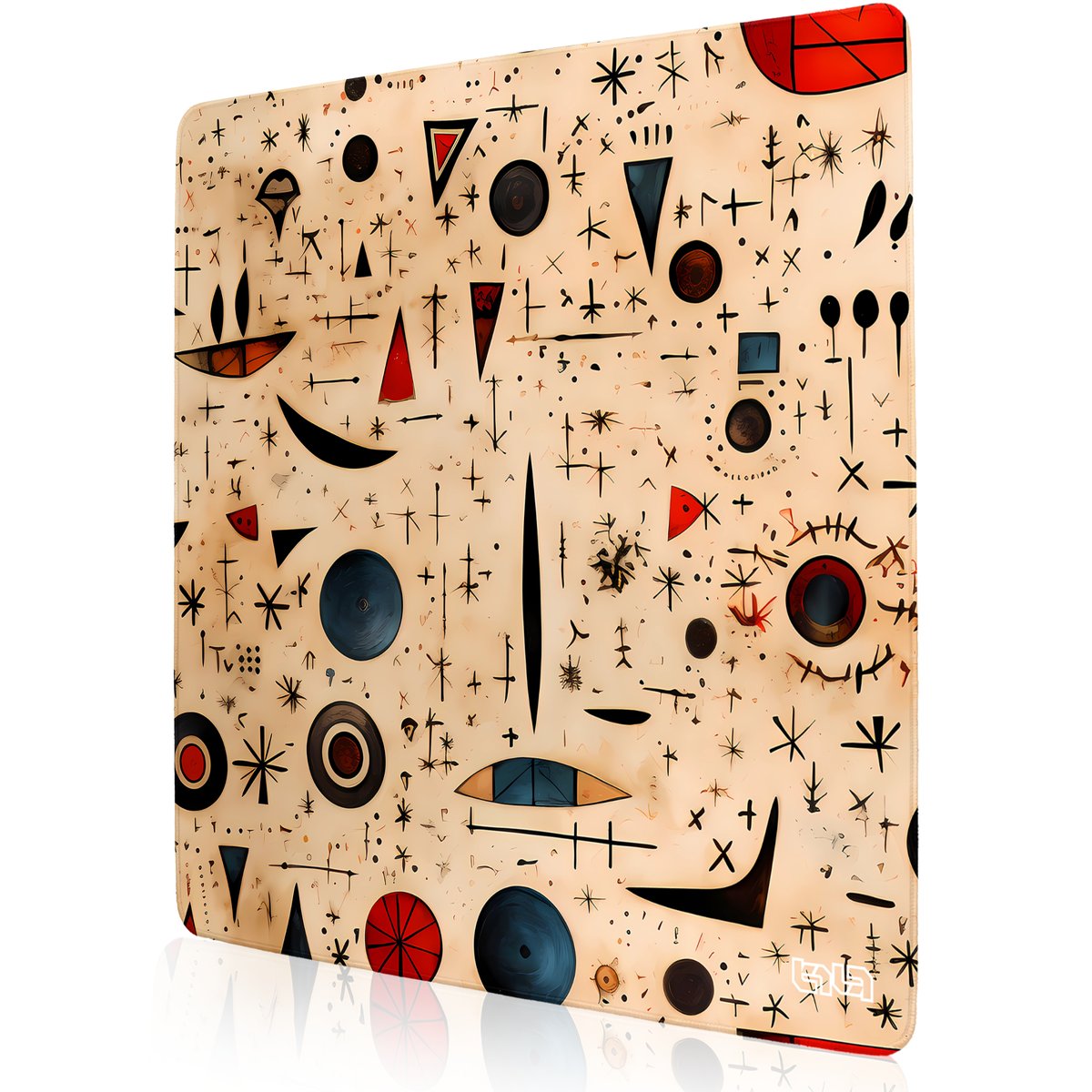 DUŻA PODKŁADKA POD MYSZKĘ Pierwotna Rycina 50x50 TILT Gamingowa