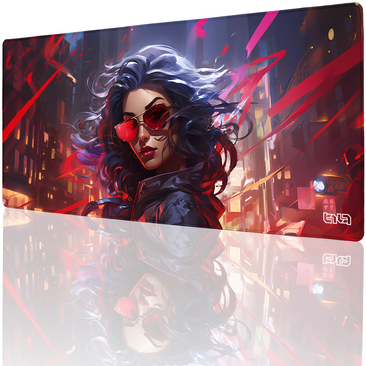 PODKŁADKA POD MYSZKĘ XXL Neon Swipe 90x40 TILT Wytrzymała Antypoślizgowa