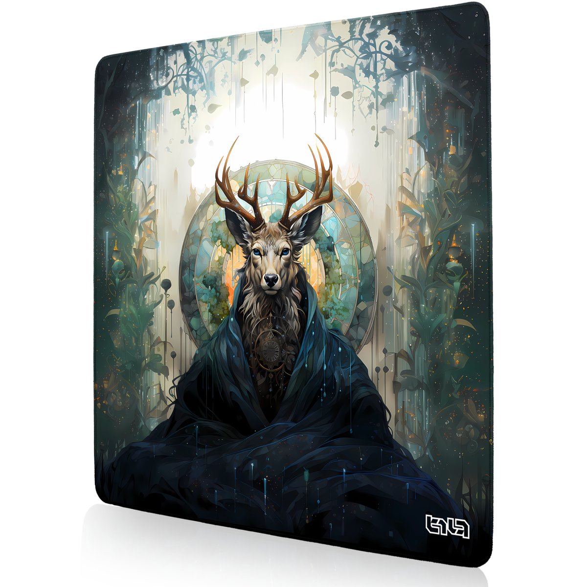 PODKŁADKA POD MYSZ MYSZKĘ Druid 50x50 TILT XXL Wodoodporna Duża Wytrzymała