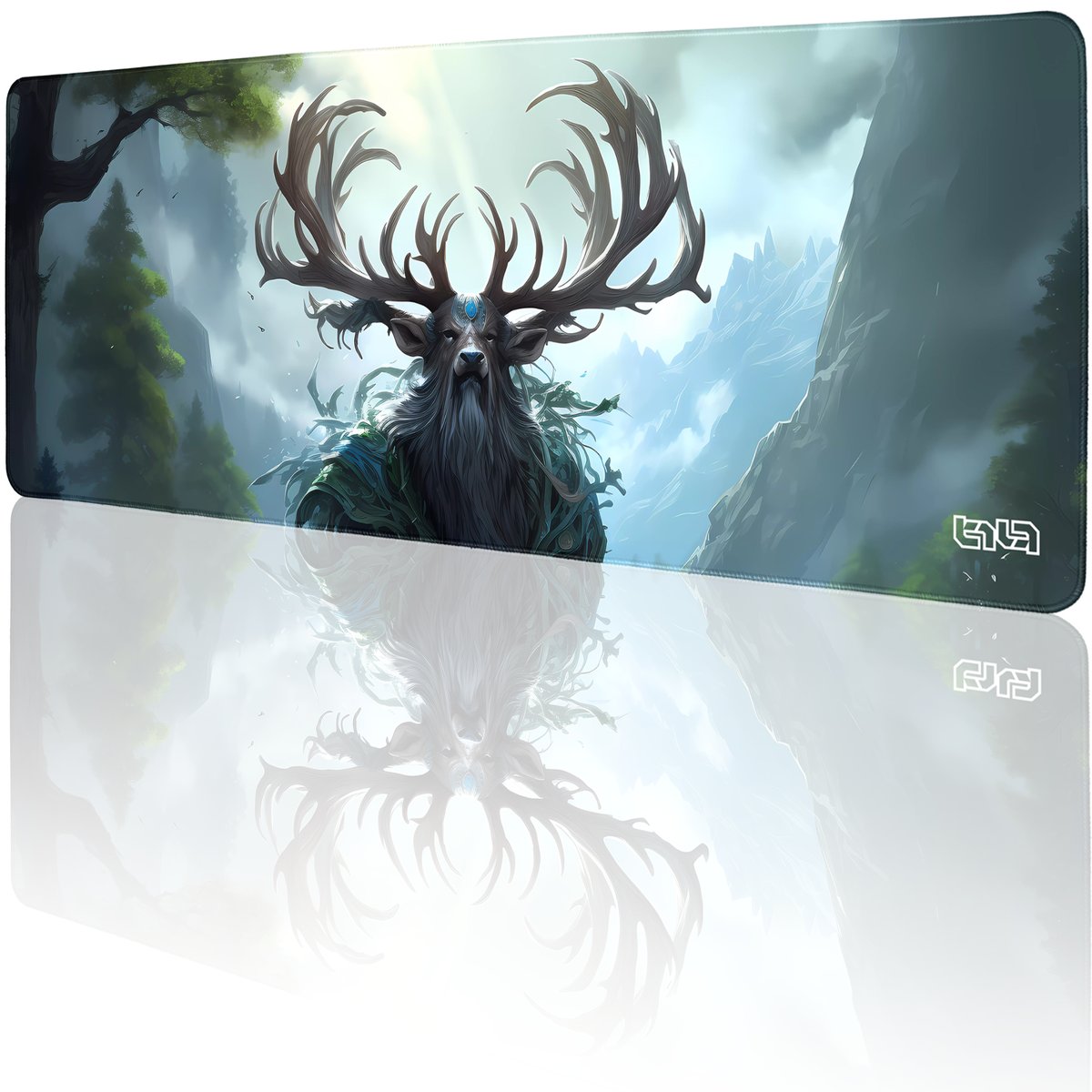 PODKŁADKA POD MYSZKĘ XXL Pan Lasu 80x30 TILT Antypoślizgowa Wodoodporna XL