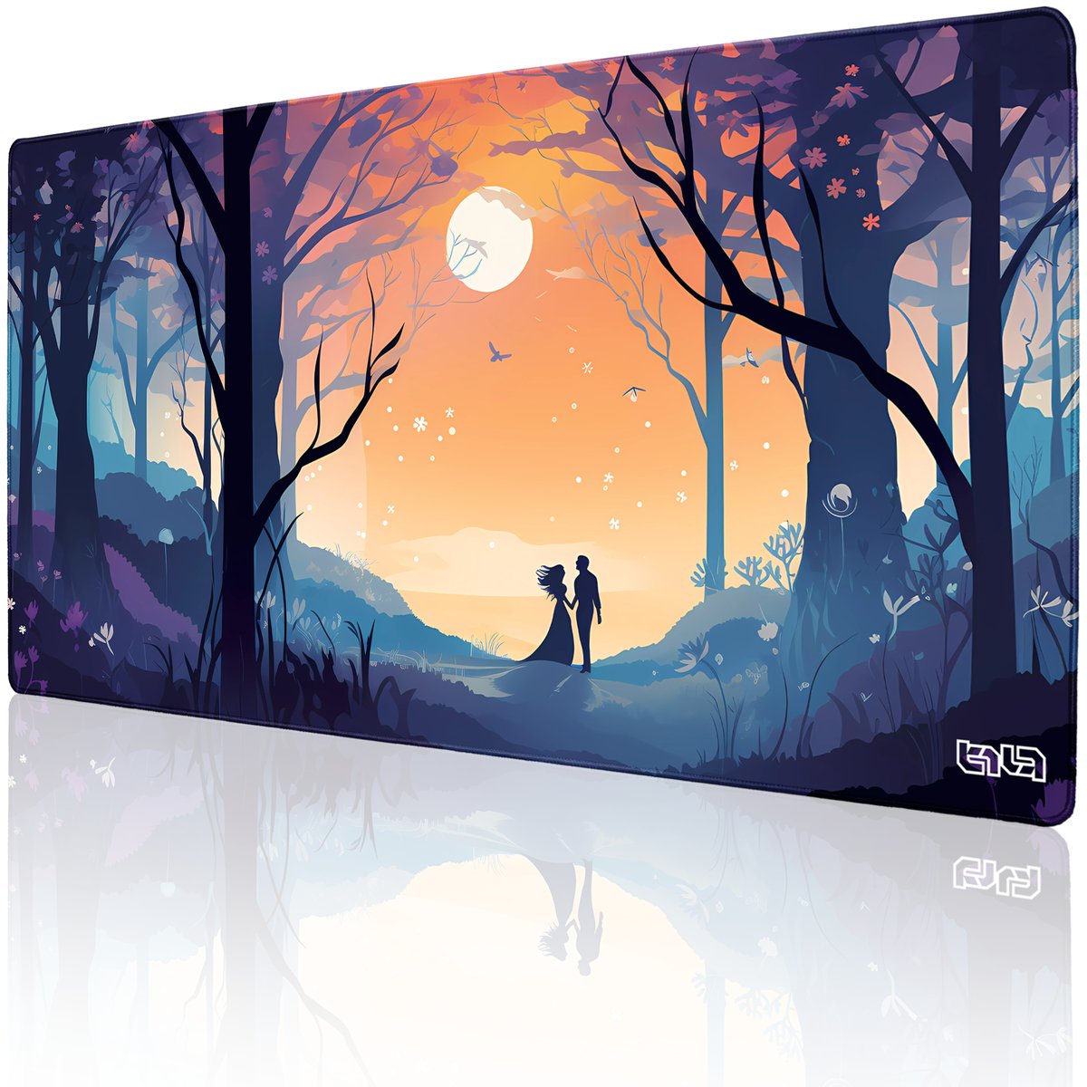 PODKŁADKA POD MYSZ GAMINGOWA Romantyczny Spacer 100x50 TILT Gamingowa