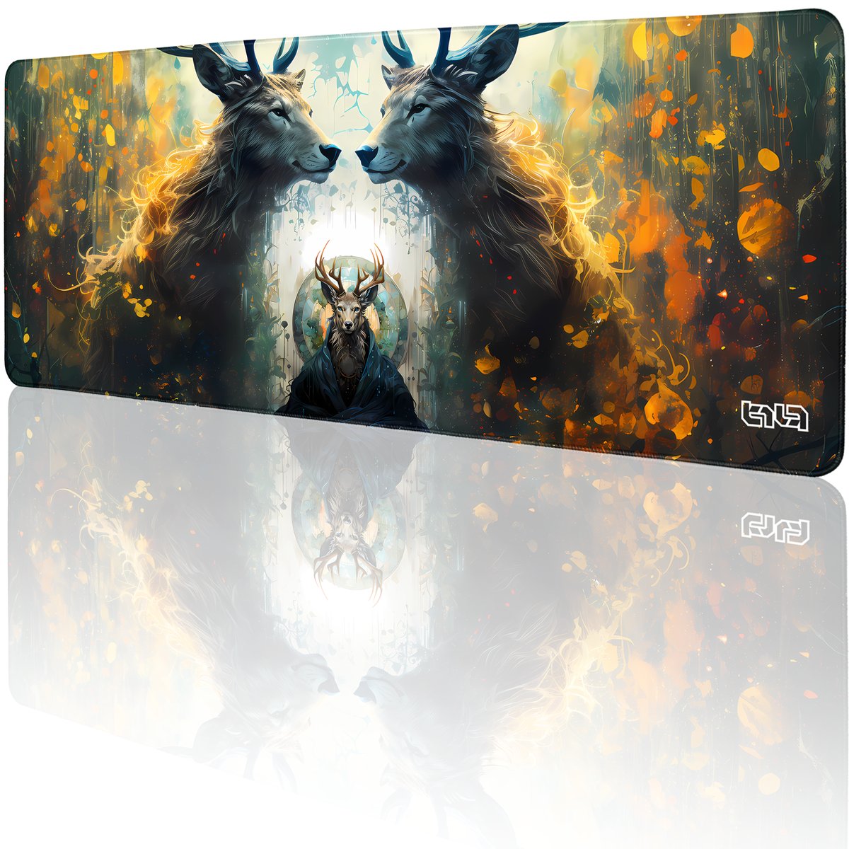 PODKŁADKA POD MYSZ GAMINGOWA Druidzka Inkantacja 80x30 TILT XXL Wytrzymała