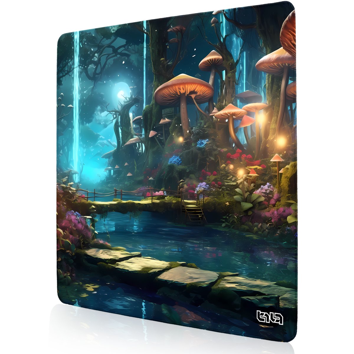 PODKŁADKA POD MYSZ GAMINGOWA Tajemniczy Las 50x50 TILT Prezent XXL XL