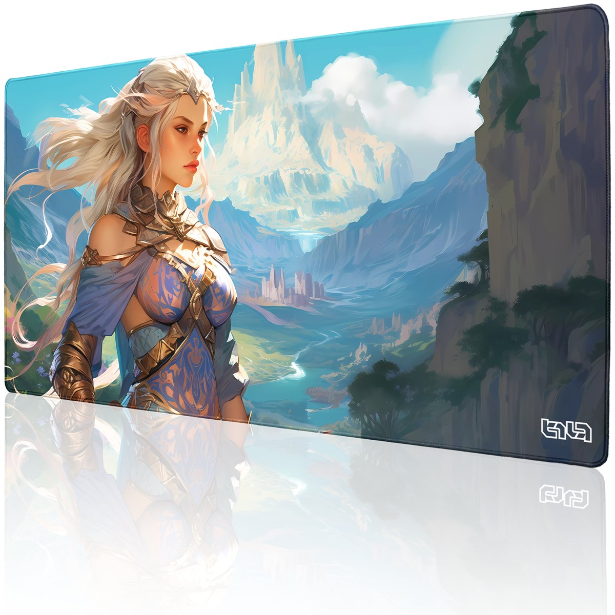 PODKŁADKA POD MYSZKĘ XXL Pół Elf 100x50 TILT Na biurko Duża Gamingowa