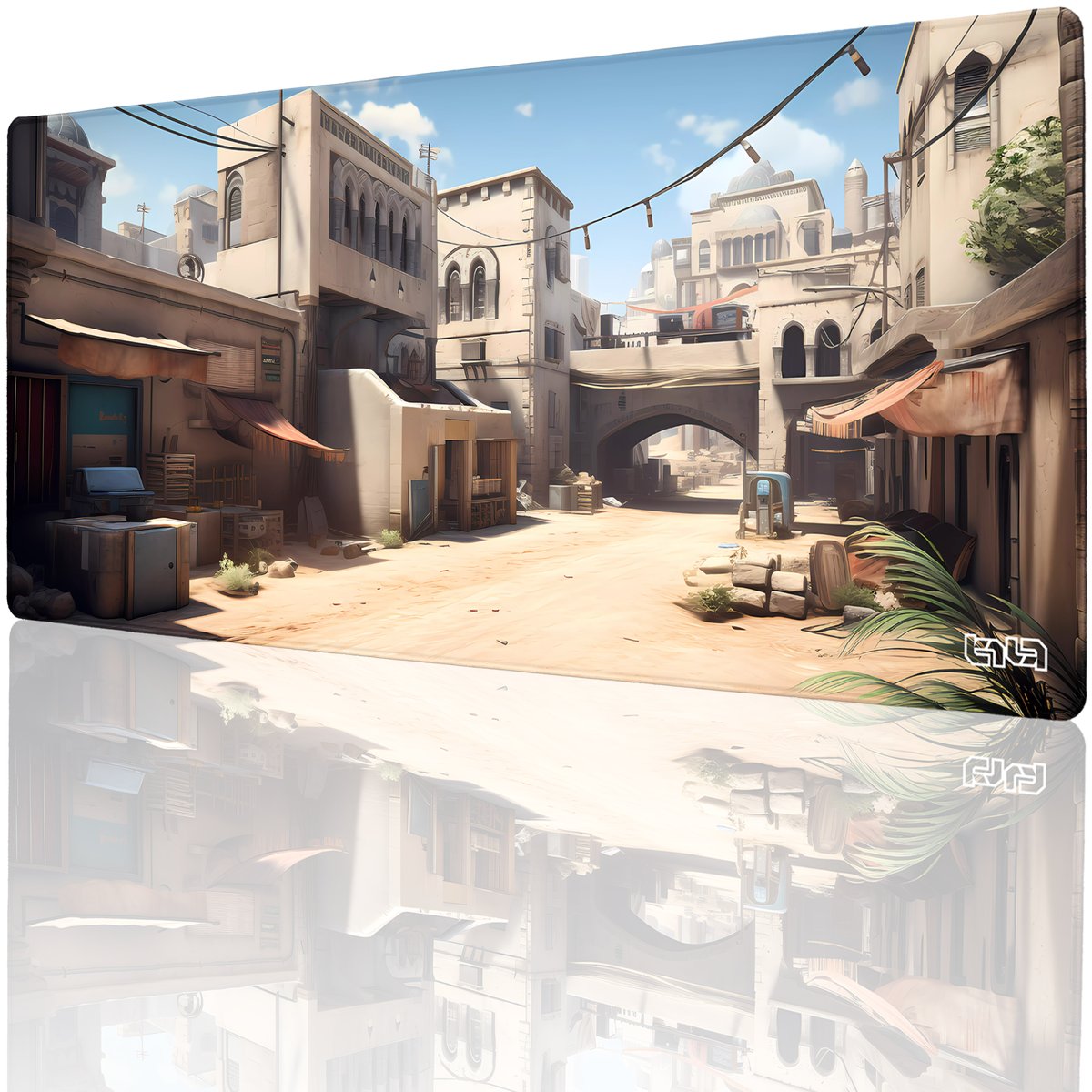 PODKŁADKA POD MYSZ MYSZKĘ Mirażyk 90x40 TILT Prezent Wodoodporna Na biurko