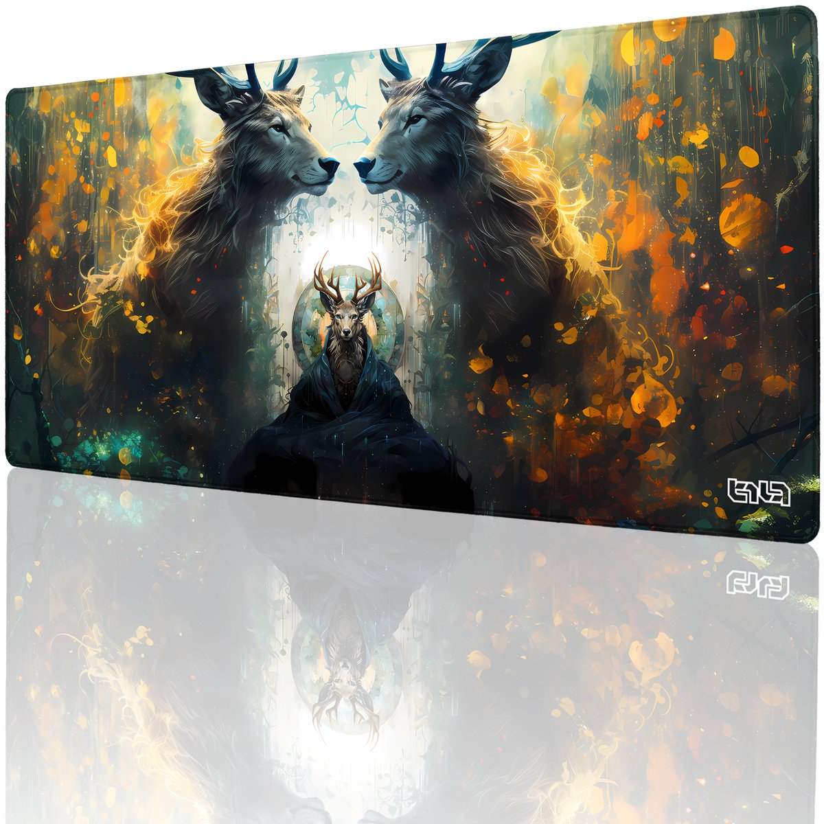 PODKŁADKA POD MYSZKĘ XXL Druidzka Inkantacja 90x40 TILT Gamingowa