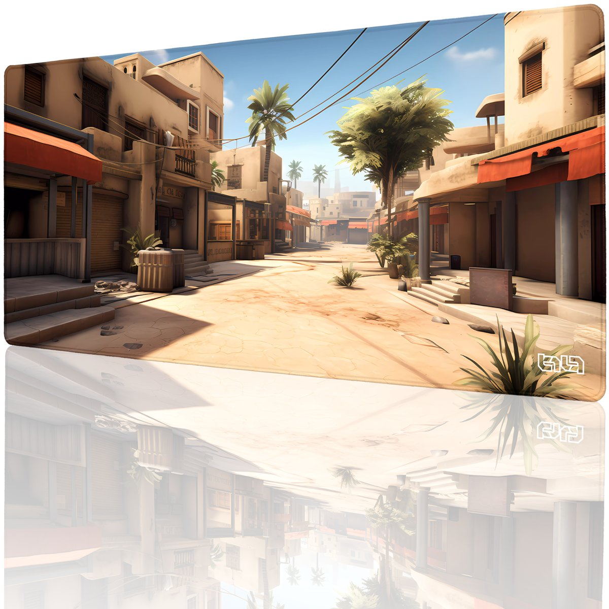 PODKŁADKA POD KLAWIATURĘ Fatamorgana 90x40 TILT Prezent Wodoodporna