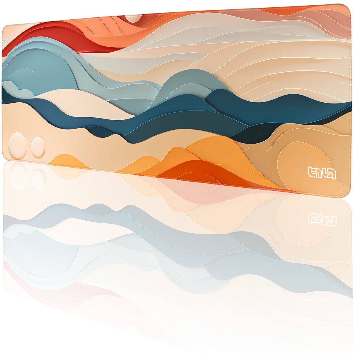 PODKŁADKA POD KLAWIATURĘ Miraż Pustynnych Fal 80x30 TILT Prezent Na biurko