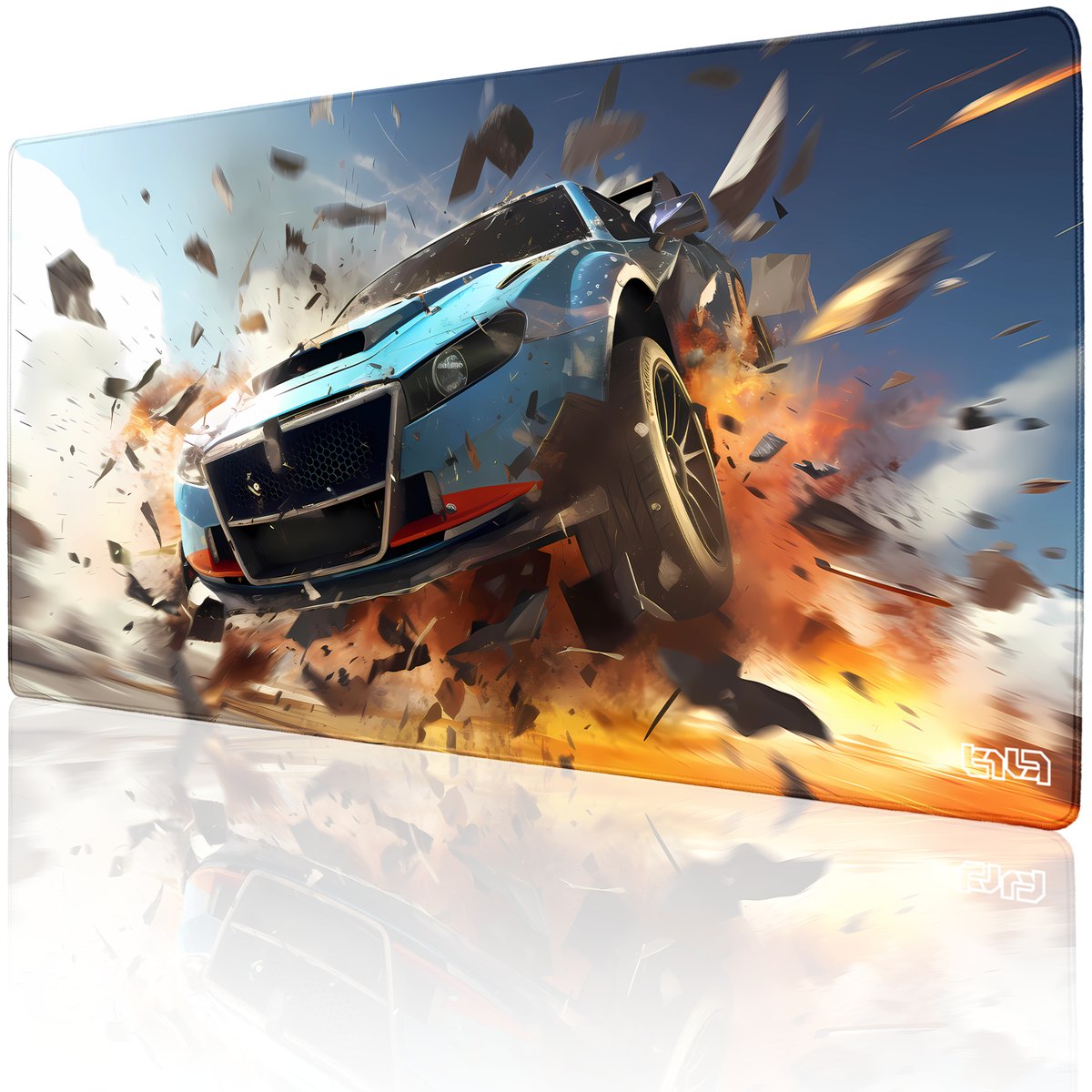 PODKŁADKA POD MYSZ GAMINGOWA Lot nad Cysterną 100x50 TILT Wodoodporna XL